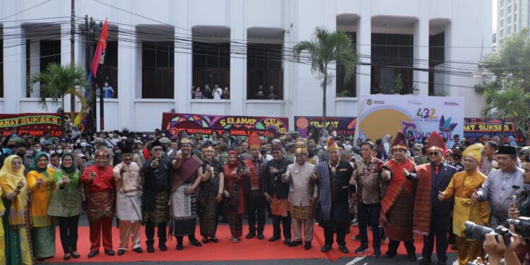 Wakil Bupati Asahan Hadiri HUT Ke-432 Kota Medan