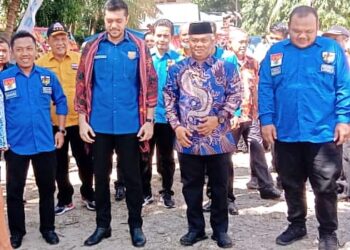 Ketua KNPI DPD Padang Lawas Dilantik, Bung Isra: Kita Optimistis Pemuda Bergerak Untuk Kemajuan Pembangunan