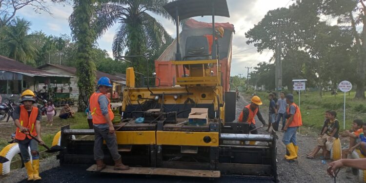 Wujudkan Janji Politik Bupati/Wakil Bupati Asahan Bangun Infrastruktur Jalan