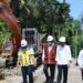 Presiden Jokowi Tinjau Proyek Peningkatan Struktur Jalan di Pulau Nias