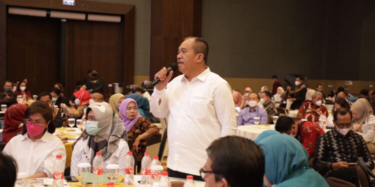 Wakil Bupati Asahan Hadiri Webiner Dialog dan Apresiasi Program Bangga Kencana dan Diskusi Percepatan Penurunan Stunting