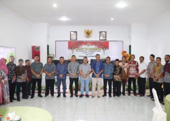 Bersama Pemkab Lingga, Dandim 0315/Tanjungpinang Gelar Rakor Tim Terpadu Penanganan Konflik Sosial Tahun 2022