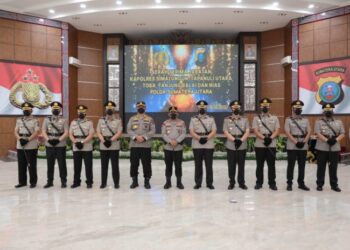 Kapolda Sumut Irjen Pol Panca Sertijab Kapolres