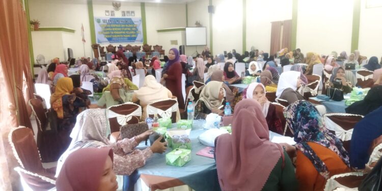 Tekan Stunting di Palas, DP2KBP3A Orientasi Kader TPK Verifikasi dan Validasi Data KRS