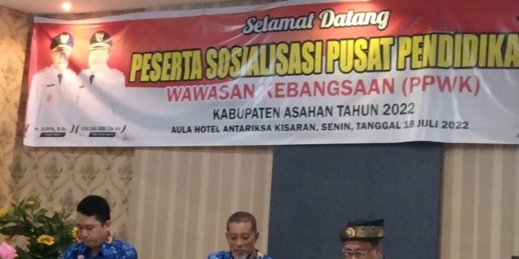 Bupati Asahan Buka Sosialisasi PPWK Kabupaten Asahan Tahun 2022