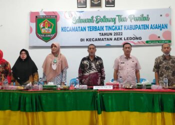 Tim Penilai Kecamatan Terbaik Kunjungi Pemerintahan Kecamatan Aek Ledong
