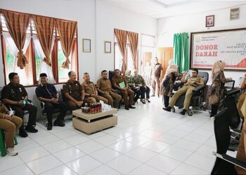 HBA Ke-62 dan HUT IAD Ke-22, Kejari Palas Giat Donor Darah Untuk RSUD Sibuhuan