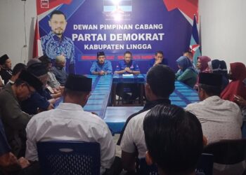 Ketua DPC Partai Demokrat Lingga,Mudasir Zahid,Optimis Bisa Membesarkan Partai Demokrat di Lingga