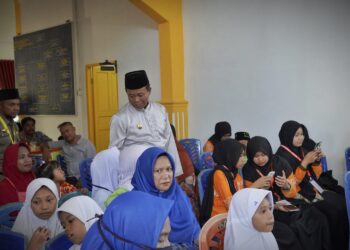 Tinjau Pertandingan Antar Kafilah, Wabup Rohil Harapkan Peserta Rohil Dapat Tampil Maksimal