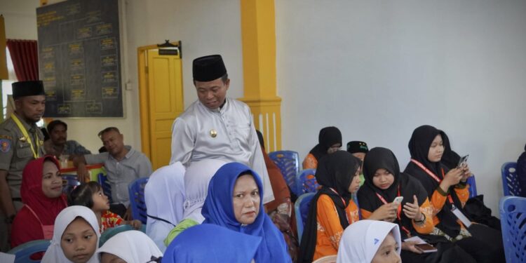 Tinjau Pertandingan Antar Kafilah, Wabup Rohil Harapkan Peserta Rohil Dapat Tampil Maksimal