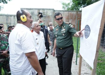 Jalin Silaturahmi, Forkopimda Asahan Lakukan Tembak Meriah