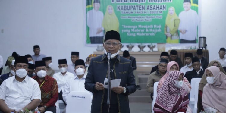 Sambut Kepulangan Jamaah Haji Kabupaten Asahan, Ini Pesan Bupati Asahan