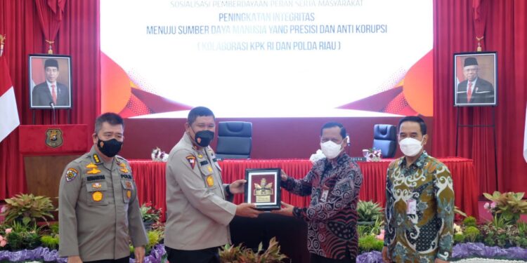 KPK Kolaborasi Dengan Polda Riau