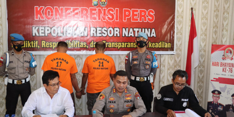 Pemuda Diciduk Polisi