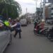Kecelakaan di Simpang Empat Glugur, Pemotor Alami Patah Tulang