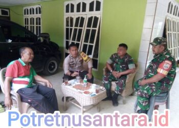 Sambut HUT RI-77, Jajaran Polres Palas Sambangi Warga di Desa Hulim Sosopan