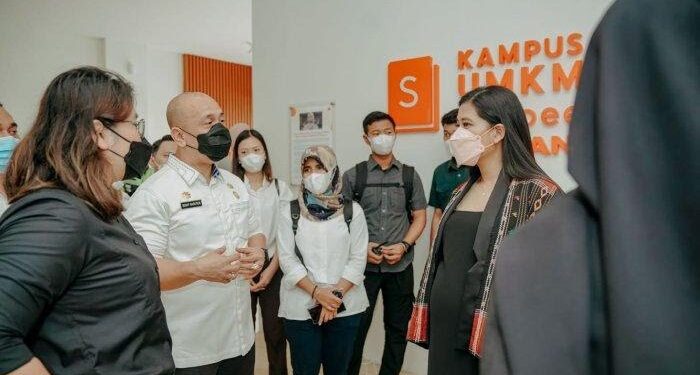 Ketua Dekranasda Harap Kampus UMKM Shopee Bantu Pelatihan Packaging & Pemasaran Digital