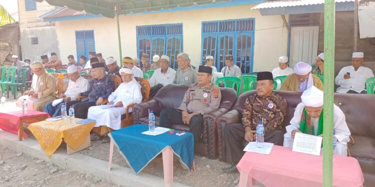 Kapolres Palas Hadiri Peletakan Batu Pertama Gapura MPTT-I di Mompang