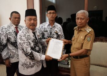 Bupati Lakukan Audiensi Bersama PGRI Kabupaten Asahan, Ini Pembahasannya