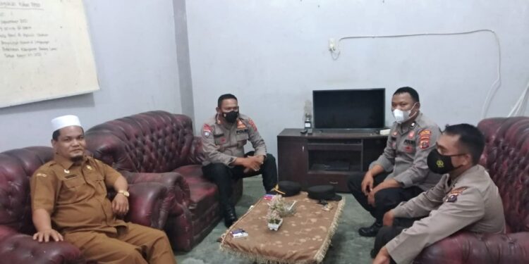 Antisipasi Karhutla Dini, Sat Binmas Polres Palas Kunjungan ke BPBD