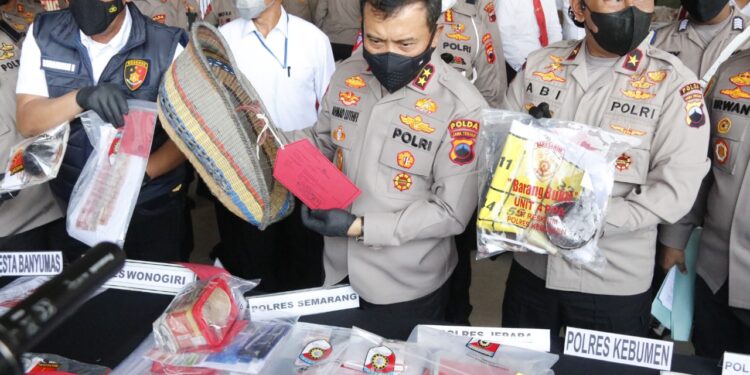 Sebanyak 24 Bandar Judi Diringkus Kapolda Jateng
