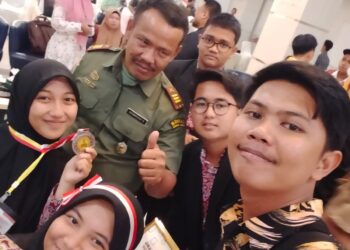Siswa SMAN 1 Singkep Raih Juara 3 Lomba Pidato Bahasa Inggris Kodim 0315/TPI