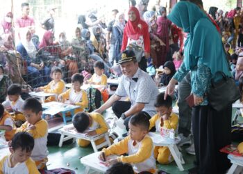 Kadis Pendidikan Buka Lomba Mewarnai Tingkat PAUD se-Kabupaten Asahan