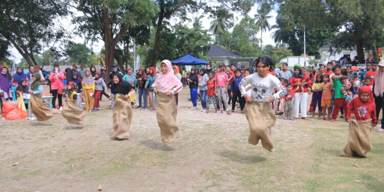 Unit Produksi Kundur PT Timah Tbk Gelar Beragam Lomba Khas Agustusan Bersama Warga
