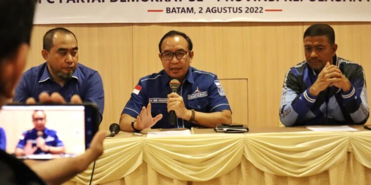 Gerak Cepat, Plt DPD Demokrat Kepri Adakan Rapat Dan Konsoslidasi Internal