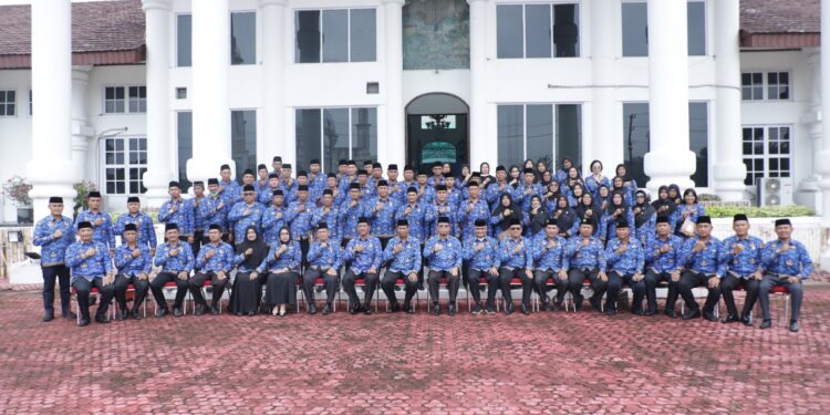 Ketua DPK Korpri Asahan Lantik Pengurus Korpri Unit OPD, Instansi Vertikal, BUMD