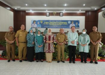 Pemkab Asahan dan TP PKK Sambut Kedatangan Tim Monitoring TP PKK Provsu