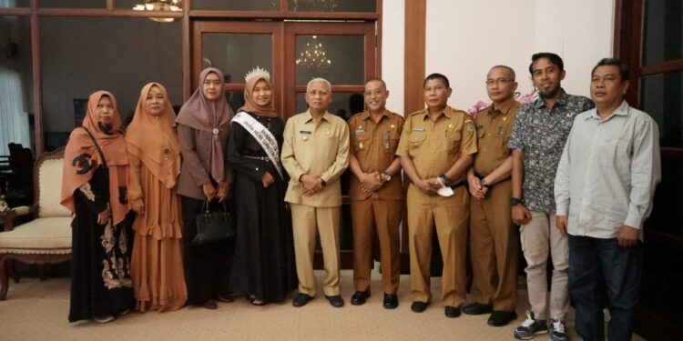 Bupati Asahan Terima Kunjungan Putri Hijab Indonesia Sumatera Utara