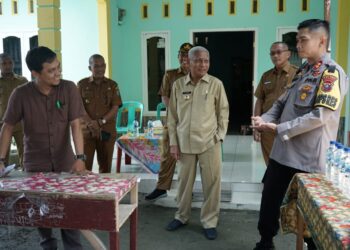 Bupati Asahan dan Forkopimda Tinjau Kesiapan Pelaksanaan Pilkades