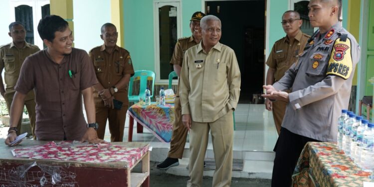 Bupati Asahan dan Forkopimda Tinjau Kesiapan Pelaksanaan Pilkades