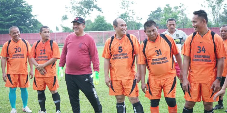 Peringati Hoarnas, Forkopimda Asahan Gelar Laga Persahabatan Dengan OPD Plus