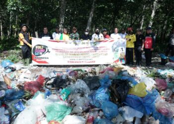 Peringati World Cleanup Day 2022, Bupati Asahan dan Forkopimda Gelar Gotong Royong
