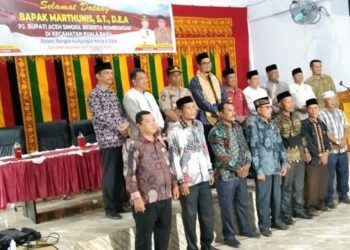 Sukseskan Program Gisa, Pj Bupati Aceh Singkil Kunker ke Kuala Baru