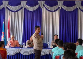 Polres Lingga Edukasi Pelajar SMAN 2 Singkep Tentang Bahaya Narkotika