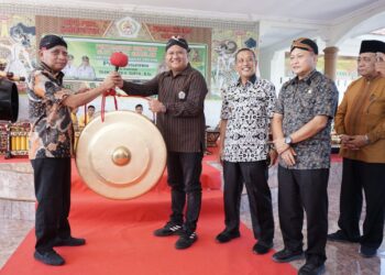 Pemkab Asahan Serahkan Bantuan Alat Musik Gamelan ke DPD PKB Pujakesuma