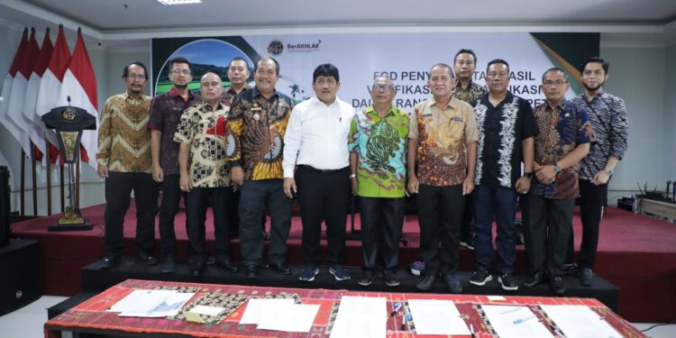 Wabub Asahan Tanda Tangani Berita Acara Verifikasi dan Klarifikasi Data Lahan Sawah