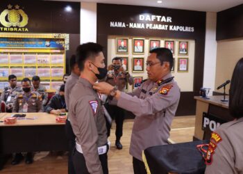 Jelang Ops Zebra Lancang Kuning 2022, Polres Rokan Hilir Gelar Lat Pra