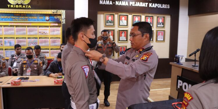 Jelang Ops Zebra Lancang Kuning 2022, Polres Rokan Hilir Gelar Lat Pra