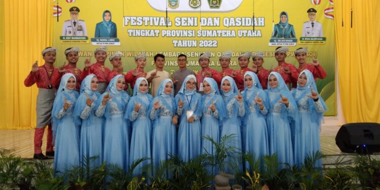 Kafilah FSQ Asahan Raih Peringkat Ke- 5 Pada FSQ Tingkat Provinsi Sumut