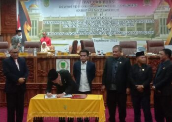 APBD Perubahan T.A 2022 Kabupaten Rokan Hilir Disahkan Sebesar Rp 2,2 Triliun