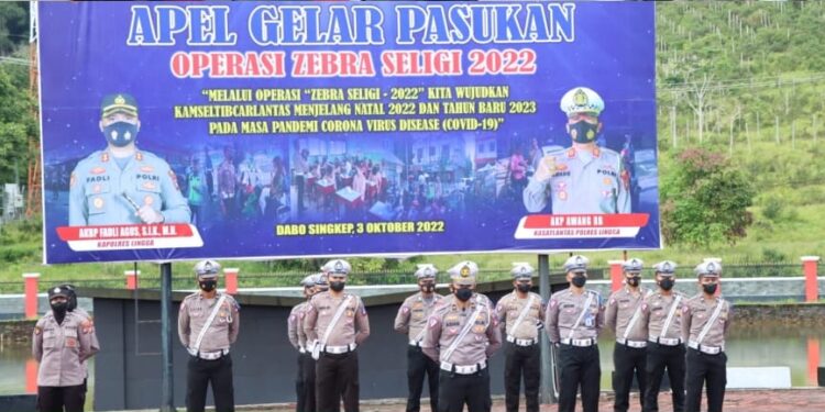Wabub Asahan Hadiri Apel Gelar Pasukan OPS Zebra Toba 2022