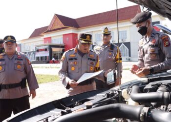 AKBP Andi Yul Tegaskan Personel Polres Meranti Harus Patuhi Aturan Berkendara