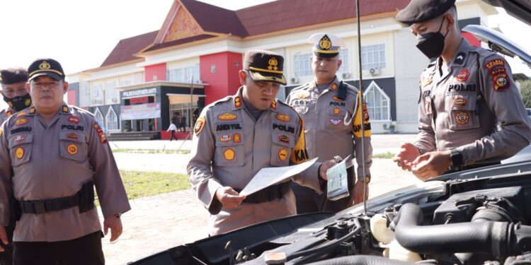 AKBP Andi Yul Tegaskan Personel Polres Meranti Harus Patuhi Aturan Berkendara