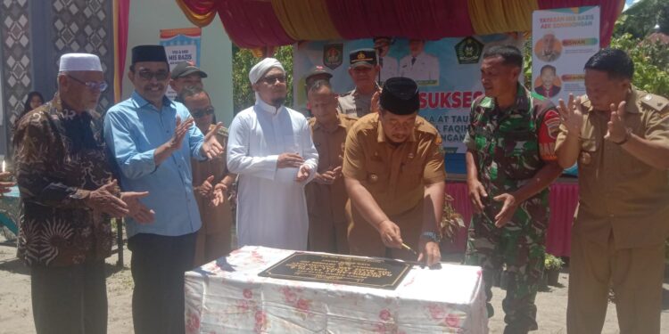 Wakil Bupati Asahan Resmikan Musholla At Taufiq Dan RA Al Faqih MIS BAZIS Aek Songsongan