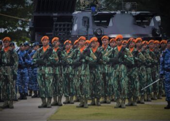 Denhanud 477 Kopasgat Natuna Rayakan HUT TNI ke- 77