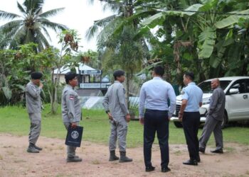 Bakamla Zona Barat Kunjungi Kantor Imigrasi Kelas II Non TPI Dabo Singkep